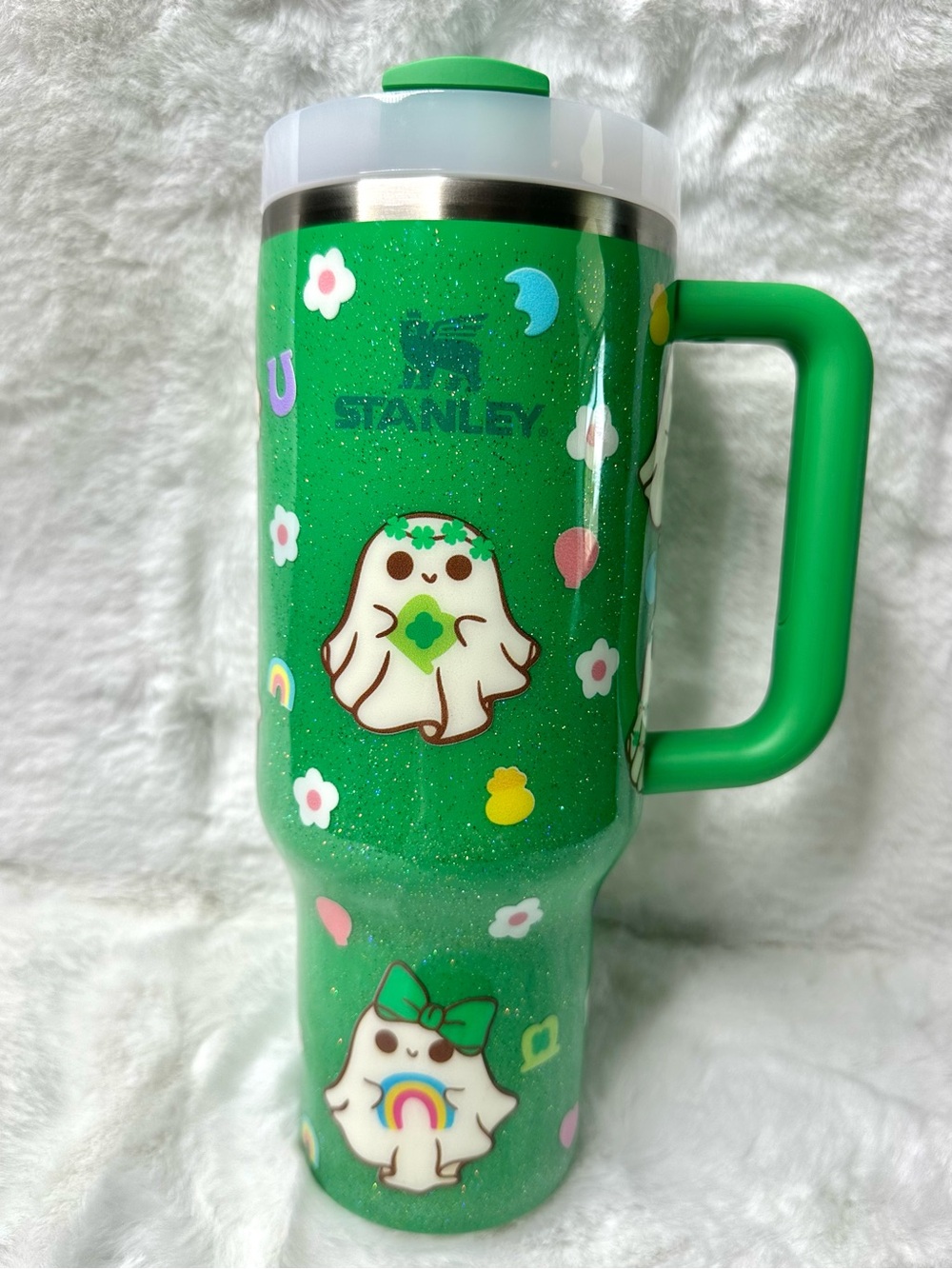 Lucky Ghost Custom Stanley 40oz